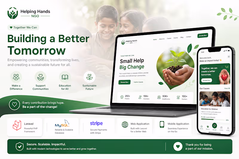 Cover image for Donate easily through a secure