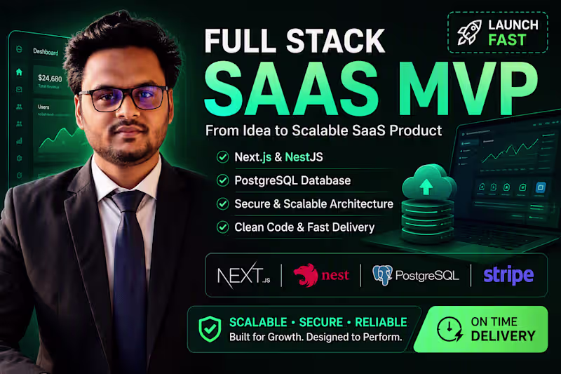 Cover image for Full-Stack Developer building modern web apps, AI chatbots, RAG