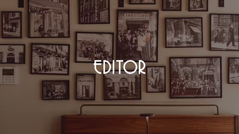 Cover image for Visual Identity Management for Editor Pizza