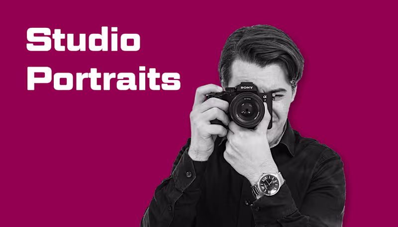 Cover image for Studio Portraits