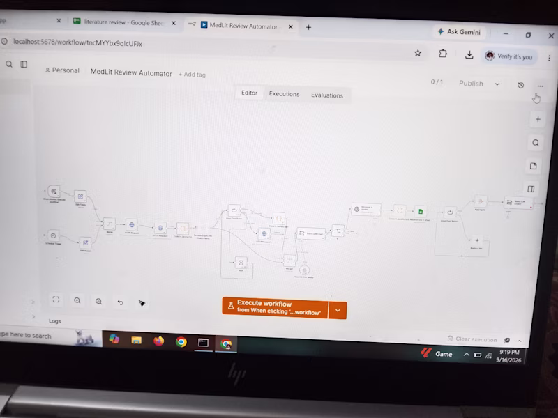 Cover image for AI Agent & n8n Workflow Automation