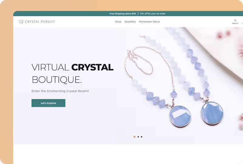 Cover image for Crystal Pursuit