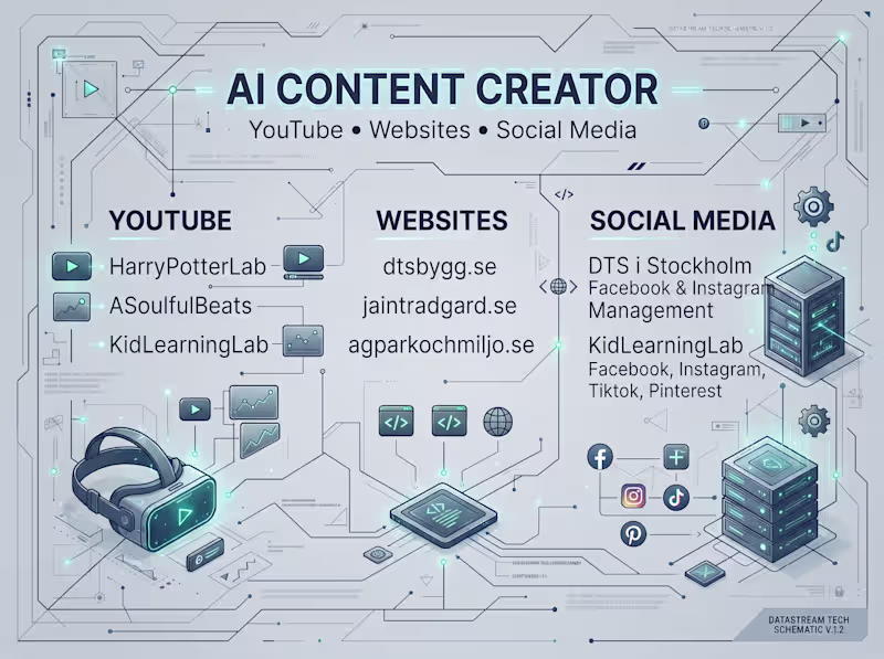 Cover image for AI Content & Social Media Content Creation