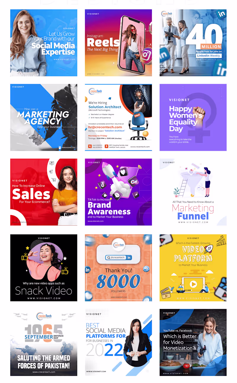 Cover image for Social Media Designs