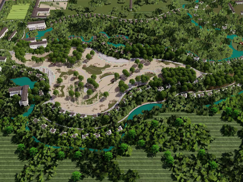 Cover image for The Heartland Oasis Resort :: Behance