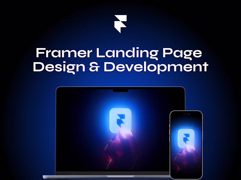 Cover image for Framer Landing Page Design & Development
