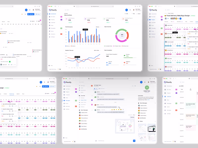 Cover image for SaaS Web App UI/UX Design with Scalable Design System Dev-Ready 