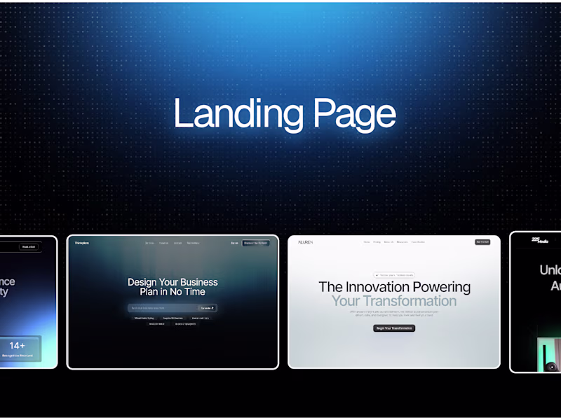 Cover image for Landing Page Design + Framer Development.