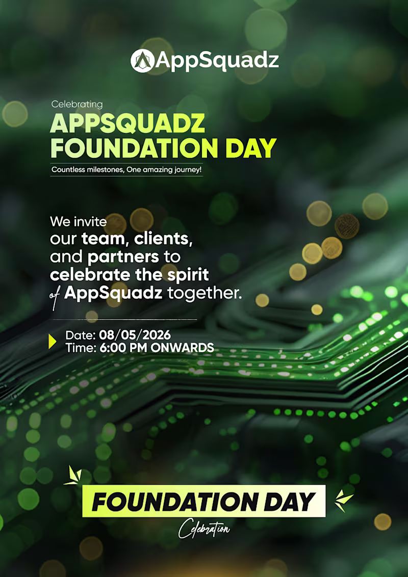 Cover image for AZ Foundation Day Event Design