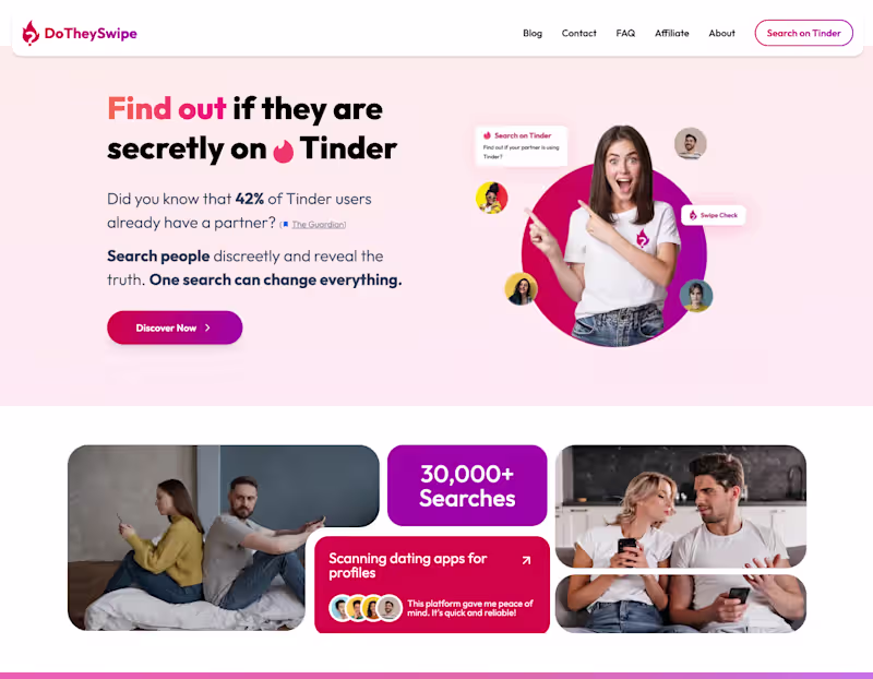 Cover image for DoTheySwipe is an independent Tinder