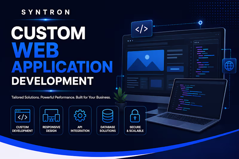 Cover image for Custom Web Application Development