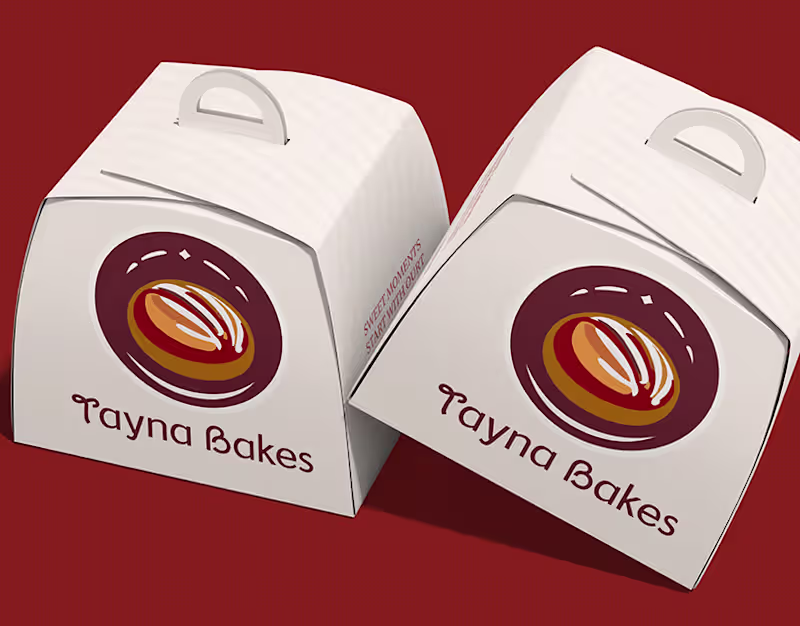Cover image for Tayna Bakes – Brand Identity Presentation