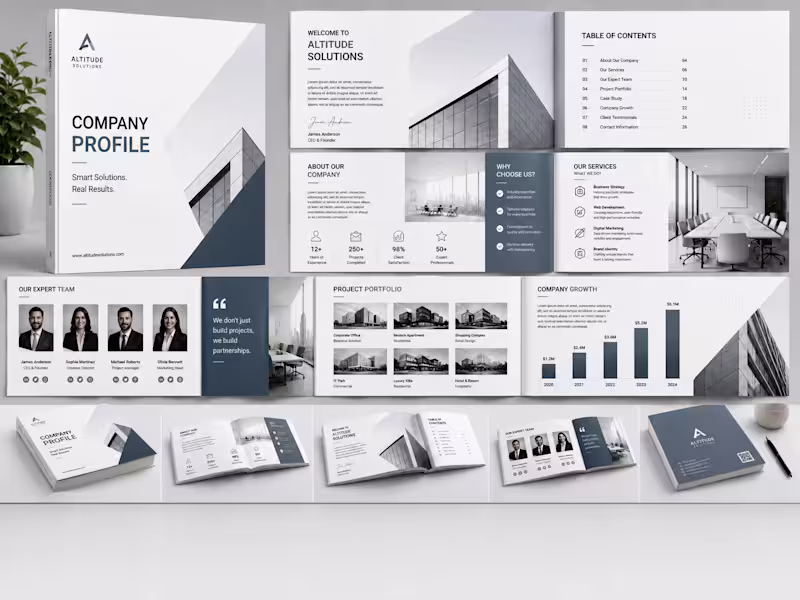Cover image for Modern Company Profile & Corporate