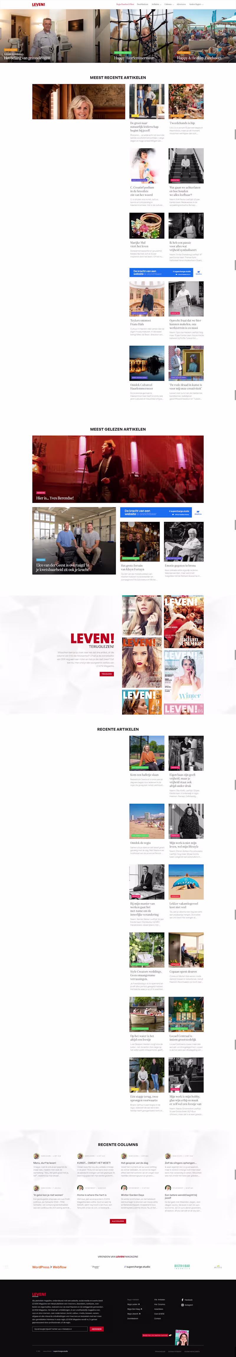 Cover image for LEVEN! Magazine