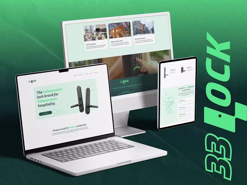 Cover image for Independent Smart Lock Brand Website