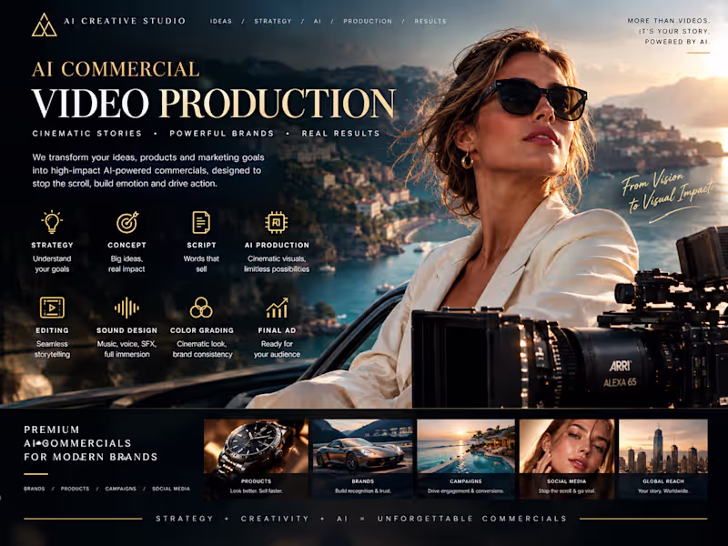 Cover image for AI Creative Strategist & Commercial Video Producer
