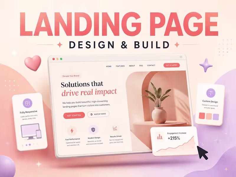Cover image for Responsive Landing Page