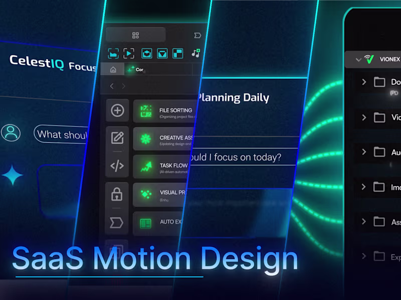 Cover image for SaaS Demo & Product Motion Design