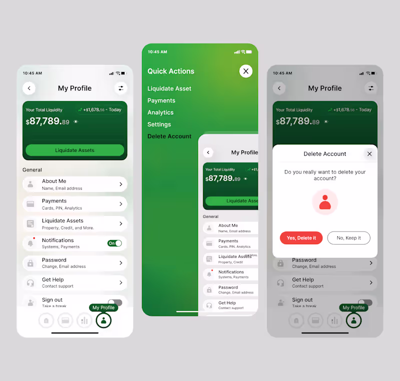 Cover image for Fintech Mobile App Design