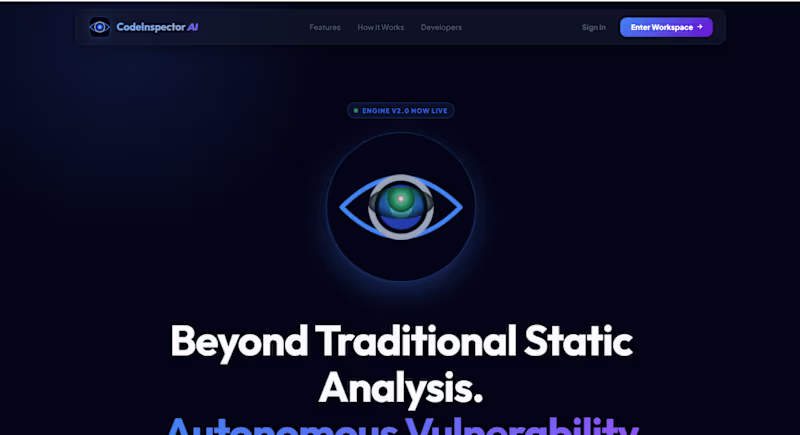 Cover image for Code Inspector AI 
Overview - AI-powered