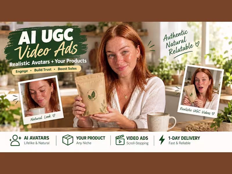 Cover image for AI-Generated UGC & Avatar Ads
