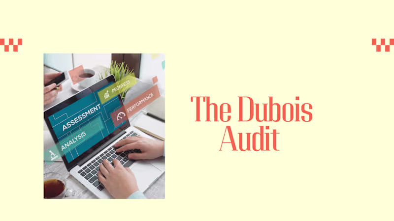 Cover image for Social Media Audit