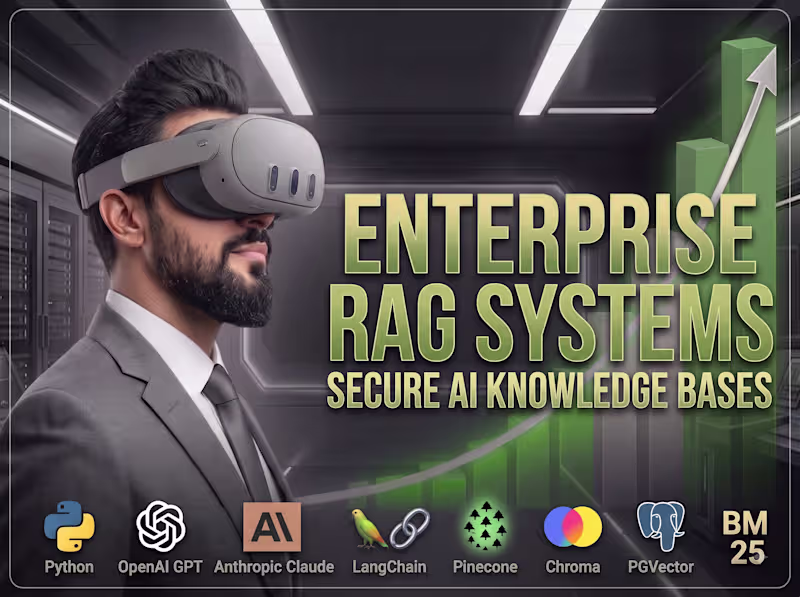 Cover image for Enterprise RAG Systems & Internal AI Knowledge Bases