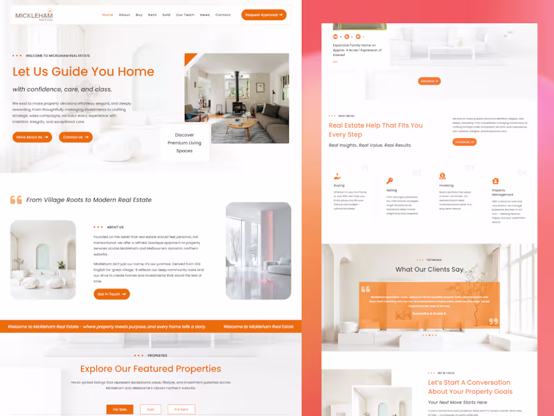 Cover image for Built a real estate website