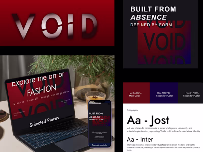 Cover image for Brand & Website Design
