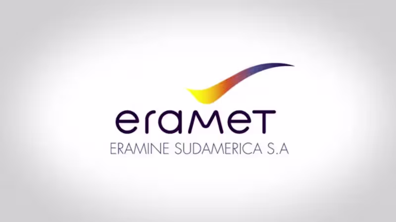 Cover image for ERAMINE SUDAMERICA (ERAMET GROUP)
Position: IT