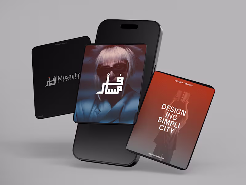 Cover image for musaafir logo design
