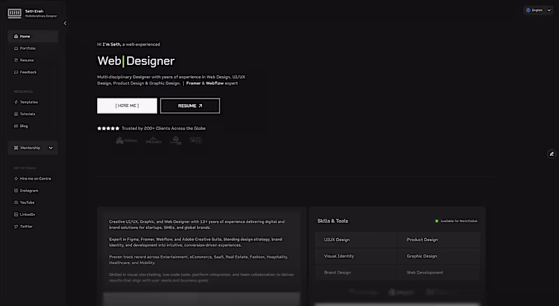 Cover image for Webflow Website — Design & Development