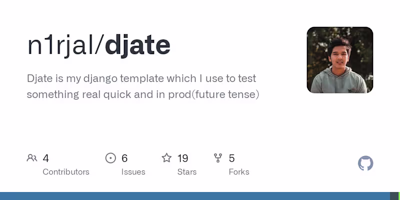 Cover image for Django Awesome Template