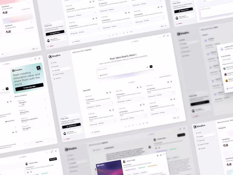 Cover image for Dashboard/Web App Design
