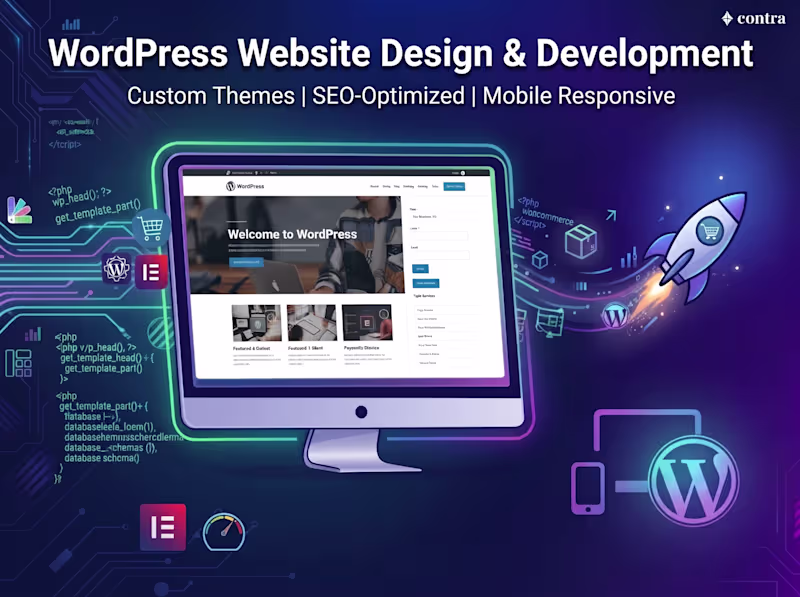 Cover image for WordPress Website Design & Development