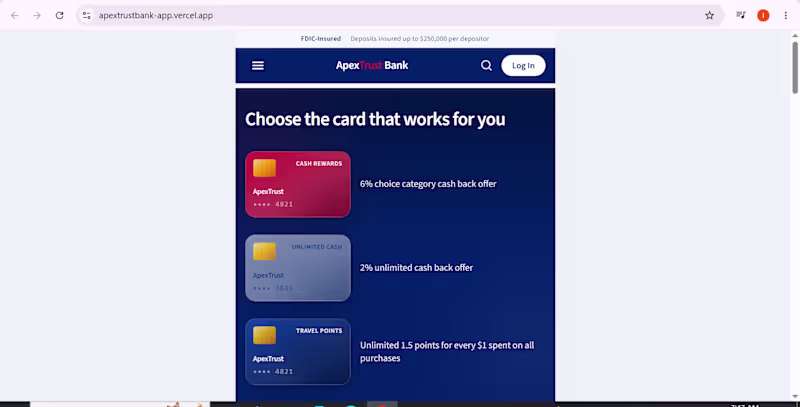 Cover image for Full-stack FinTech web application inspired