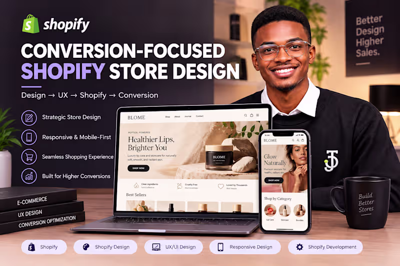 Cover image for Conversion-Focused Shopify Store Design