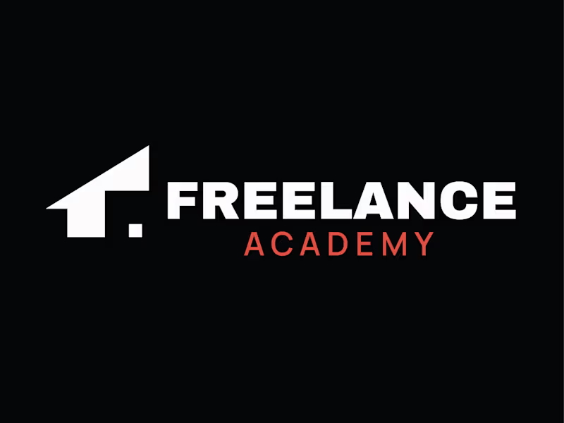 Cover image for Brand name: Freelance academy.
What do