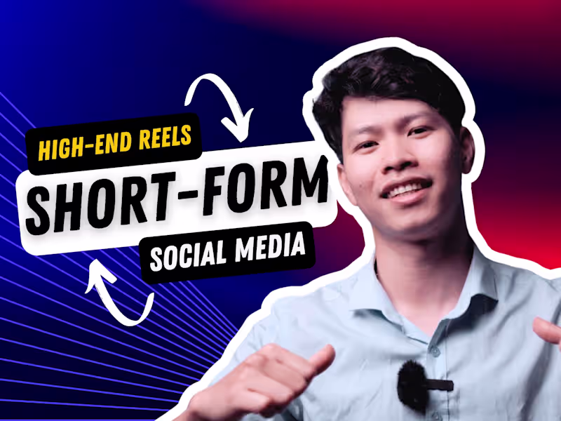 Cover image for High-End Social Media Reels/Shorts
