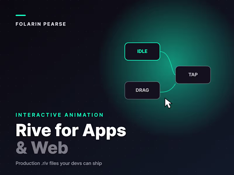 Cover image for Interactive Rive Animation for Apps & Web