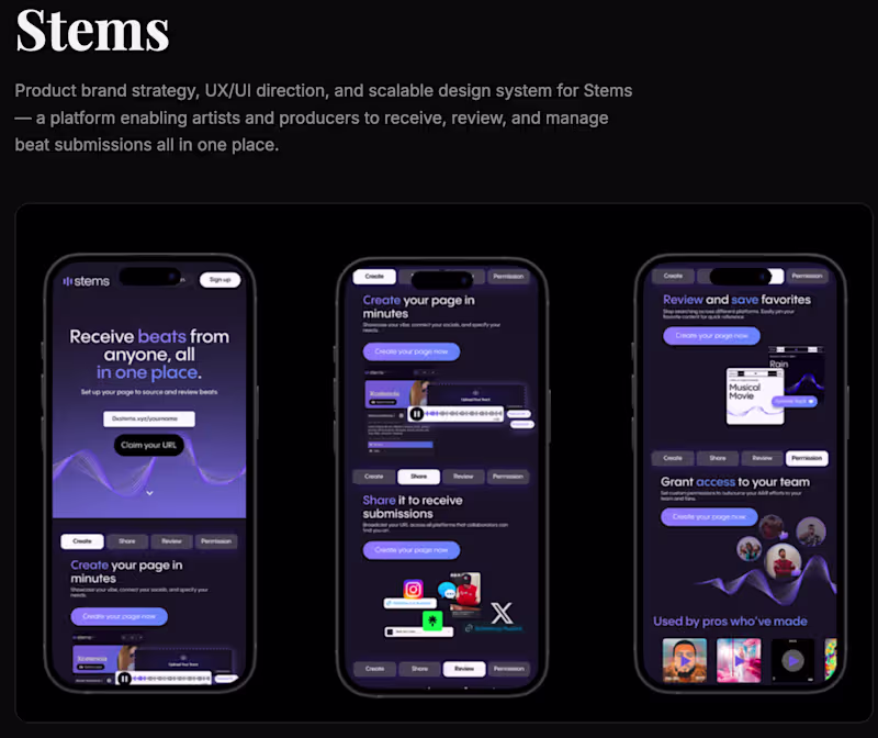Cover image for Website & UI/UX Design