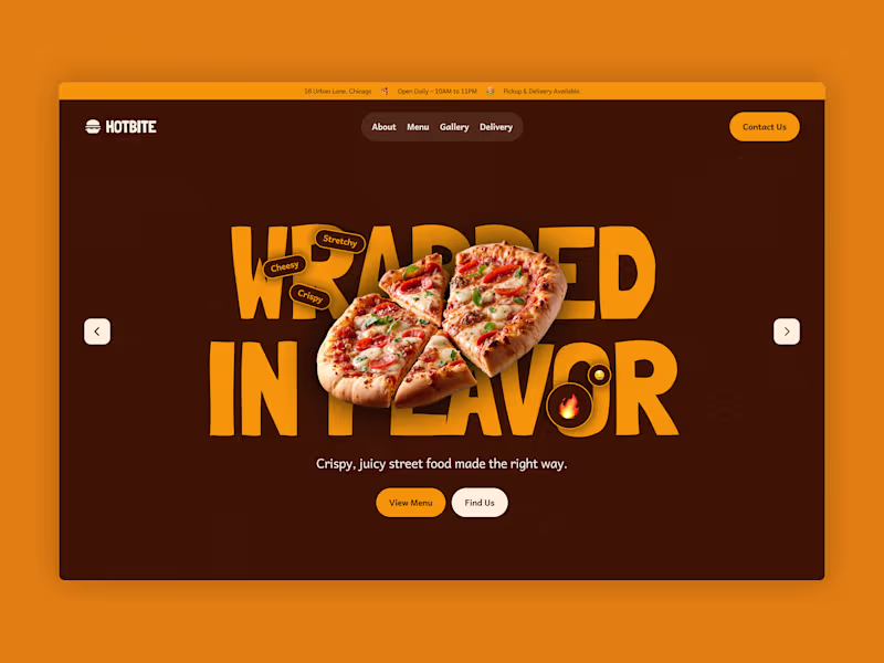 Cover image for Bold Street Food Website ·
