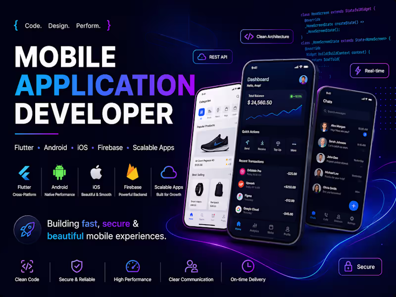 Cover image for Mobile Application Developer