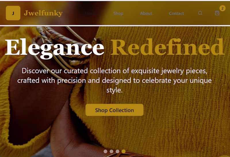 Cover image for E-commerce jewellery marketplace with payment