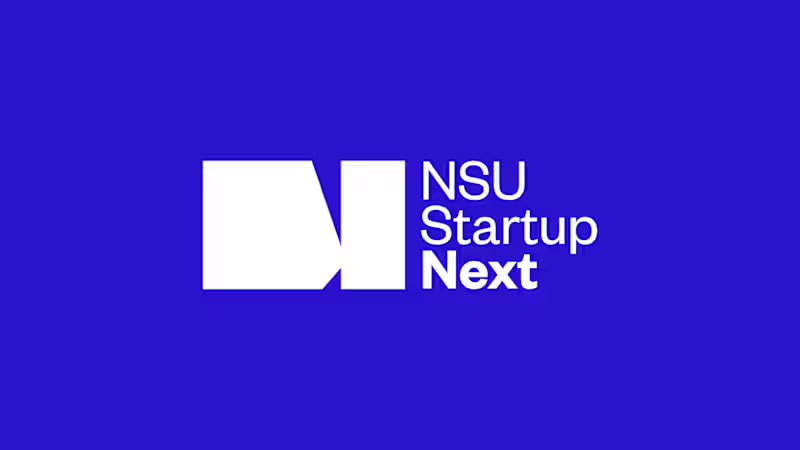 Cover image for NSU Startups Next Logo Animation