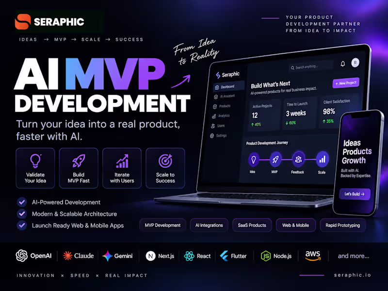 Cover image for AI MVP Development | From Idea to Production