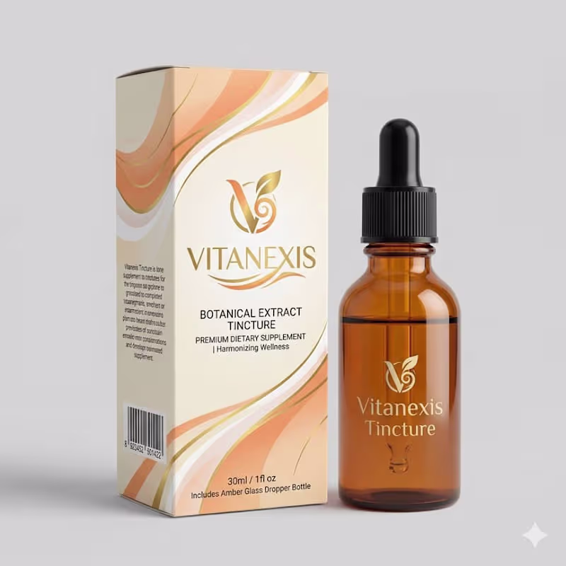 Cover image for Vitanexis Botanical Extract Tincture Packaging