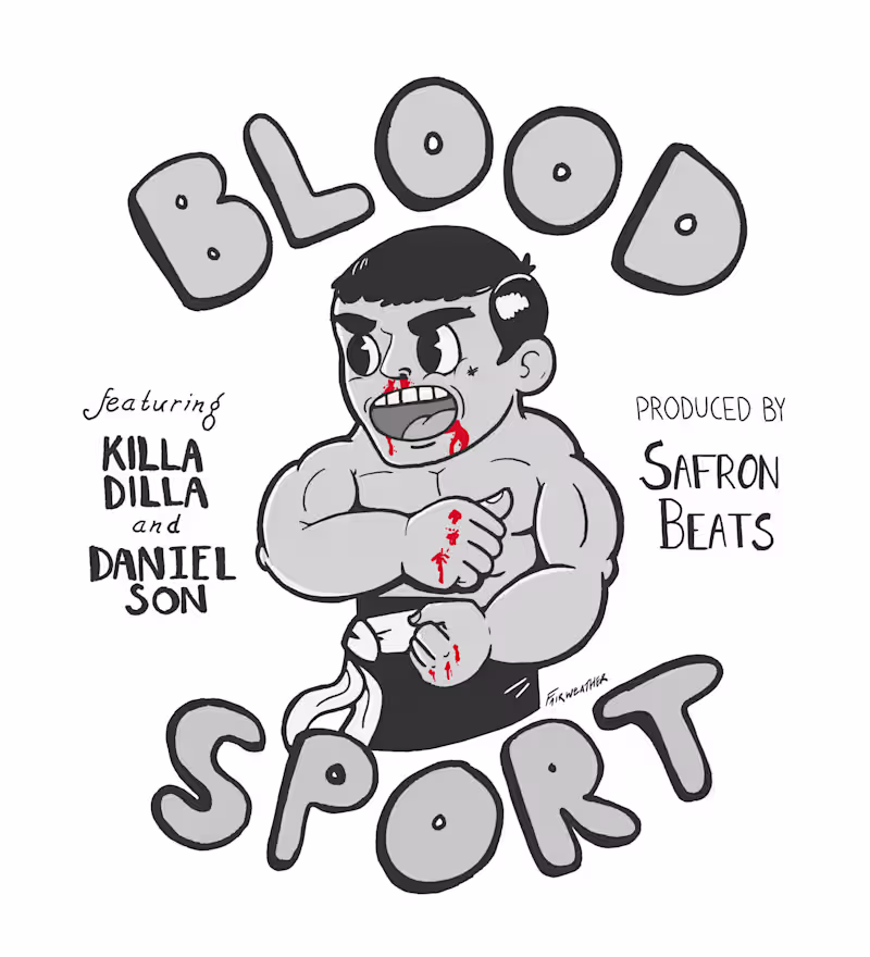 Cover image for Illustration for a rap single;