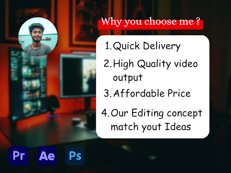 Cover image for End-to-End Video Editing for Creators & Businesses 