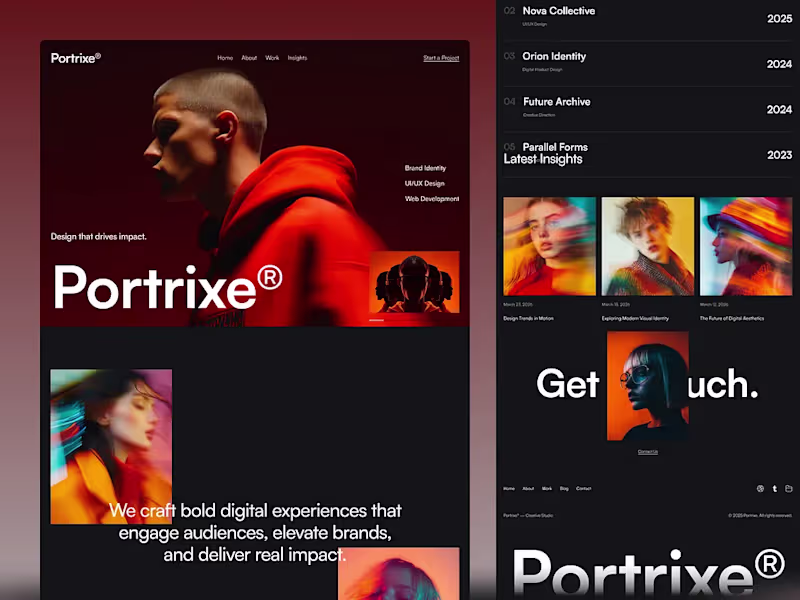 Cover image for Personal Portfolio & Agency Website in Framer